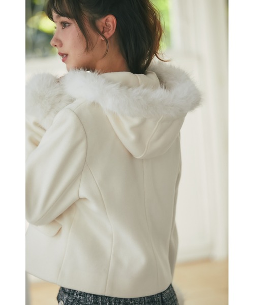 「tocco closet」 ダッフルコート M ピンク レディース_画像7