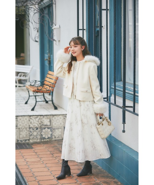 「tocco closet」 ダッフルコート M ピンク レディース_画像9