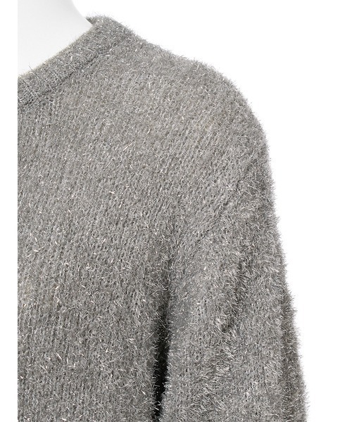 「MIESROHE」 ニットカーディガン FREE ブラック レディース_画像7