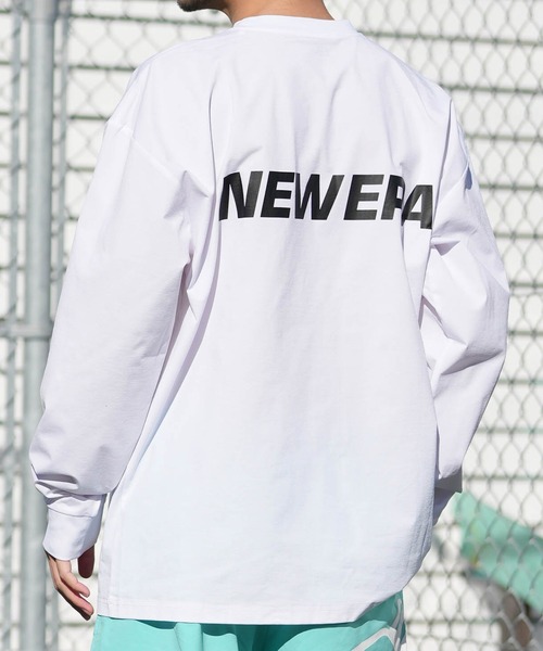NEW ERA ニューエラ 長袖 ラガーシャツ L 　吸水速乾抗菌消臭UVカット NEW ERA（ニューエラ） ラッシュガード 長袖 ラッシュガード メンズ UV