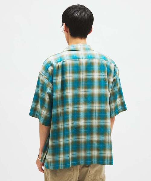 PENDLETON（ペンドルトン） シャツ 半袖 別注 TR ツイル 半袖 オープン