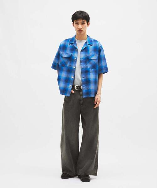 PENDLETON（ペンドルトン） シャツ 半袖 別注 TR ツイル 半袖 オープン