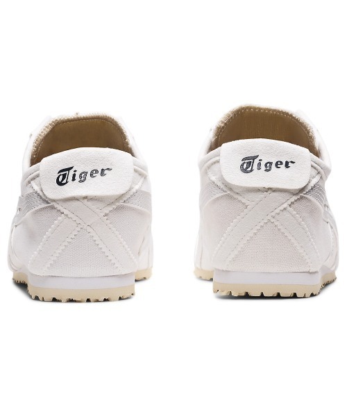 「Onitsuka Tiger」 ローカットスニーカー 26.5 ホワイト×ホワイト レディース_画像2