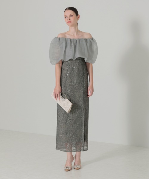 「Leja」 ホルターネックワンピース MEDIUM グリーン レディース_画像5