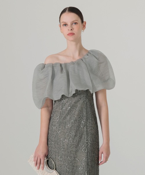 「Leja」 ホルターネックワンピース MEDIUM グリーン レディース_画像6