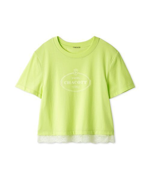 SNIDELスナイデルChacottSustainableロゴTシャツLBEG SNIDEL × Chacott コラボTシャツ🩰⁡♡｜ショップニュース｜MOLTI