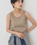 タンクトップ ノースリーブ 「抗菌防臭」テレコ...の詳細画像4