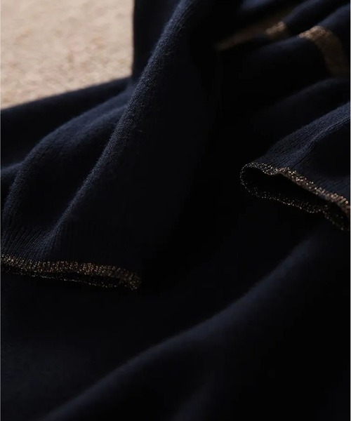 「MAISON DE THERESE」 ニットワンピース M ブラック レディース_画像7
