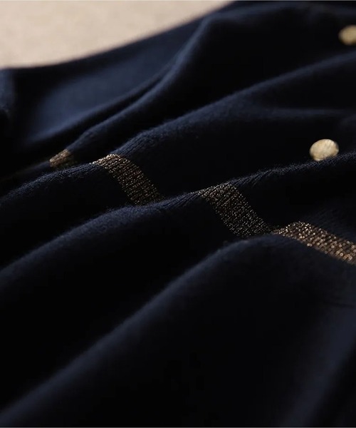 「MAISON DE THERESE」 ニットワンピース M ブラック レディース_画像9