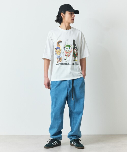 「FREAK'S STORE」 半袖Tシャツ SMALL ホワイト メンズ_画像7