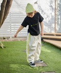 ワイドパンツ パンツ サイドチュール スウェッ...の詳細画像2