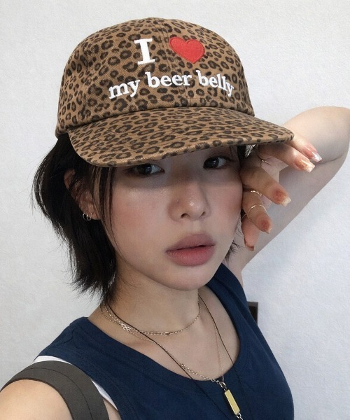 NANEA（ナネア） キャップ 帽子 レディース ハートロゴ刺しゅう