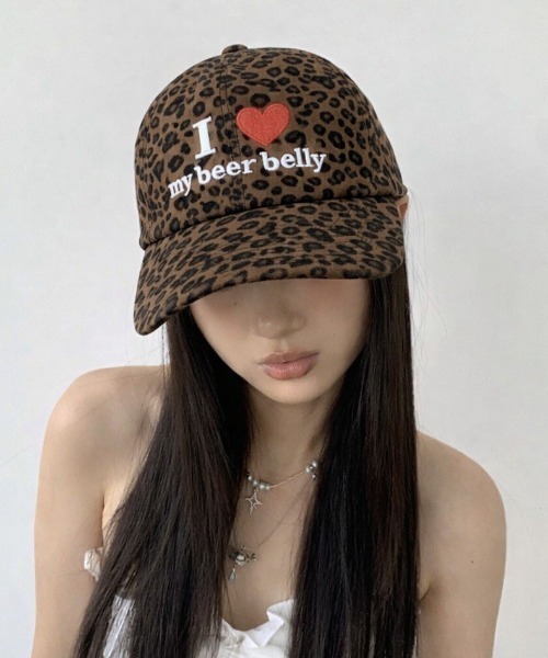 NANEA（ナネア） キャップ 帽子 レディース ハートロゴ刺しゅう