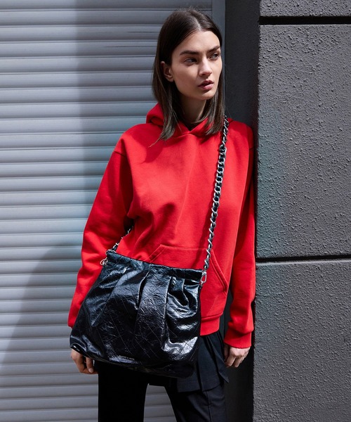 「CHARLES & KEITH」 ショルダーバッグ L スミクロ レディース