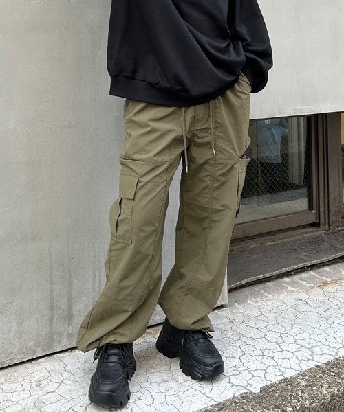 「INGNI」 カーゴパンツ FREE グレー レディース_画像3
