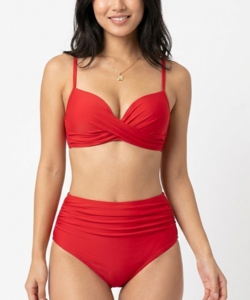 gossip!ロサンゼルス 水着 シャーリングデザイン ビキニスイムウェア