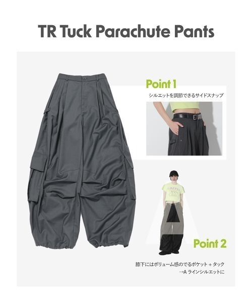 「Anui」 カーゴパンツ MEDIUM グレー レディース_画像2