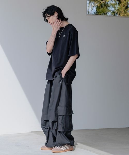 「Anui」 カーゴパンツ MEDIUM グレー レディース_画像3