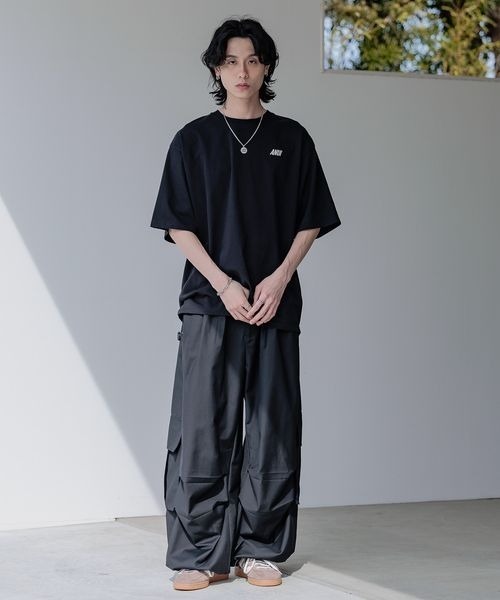 「Anui」 カーゴパンツ MEDIUM グレー レディース_画像4