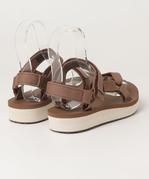 「Teva」 フラットサンダル 6 ブラウン レディース_画像2