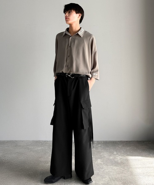 「Classical Origin」 カーゴパンツ MEDIUM ブラック メンズ_画像3