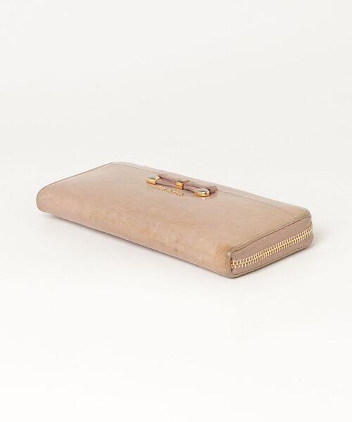 PRADA（プラダ） サフィアーノレザー リボン 財布 - ベージュ