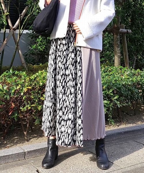 Q プリーツスカート MEDIUM ベージュ レディース : ZOZOTOWN Yahoo!店