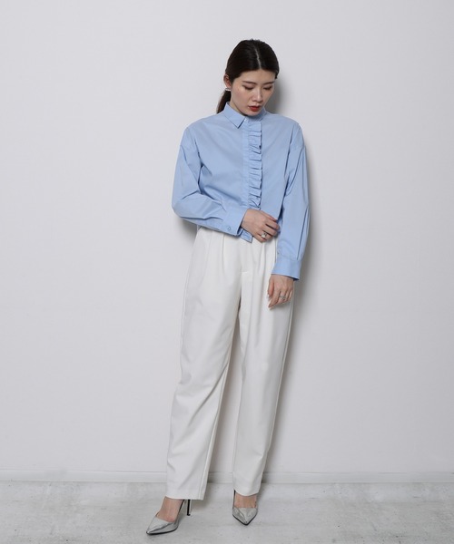 「Re.Verofonna」 パンツ MEDIUM ベージュ レディース_画像5