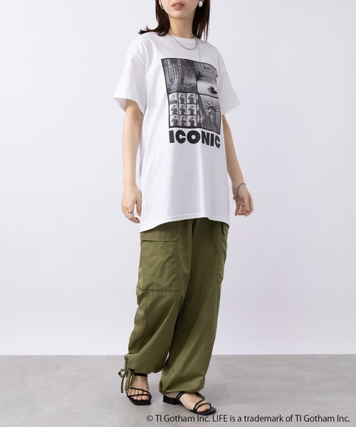「GOOD ROCK SPEED」 半袖Tシャツ FREE ホワイト系その他2 レディース_画像3