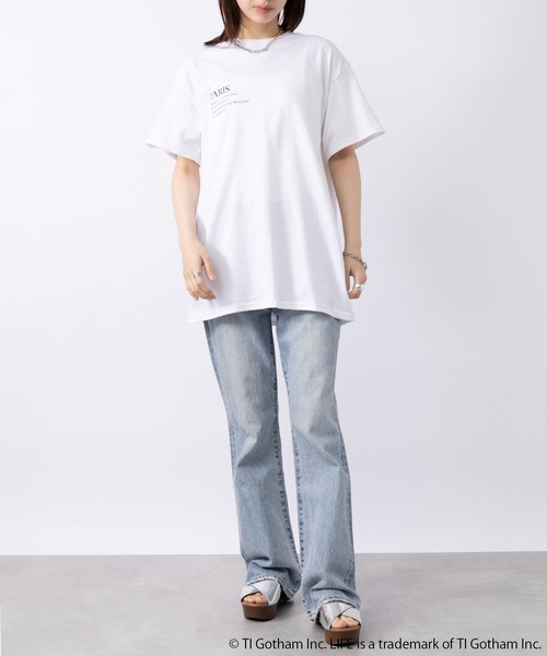 「GOOD ROCK SPEED」 半袖Tシャツ FREE ホワイト系その他2 レディース_画像8