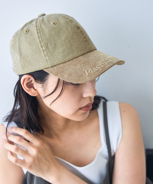 JEANASIS（ジーナシス） キャップ 帽子 レディース ツイルコールCAP