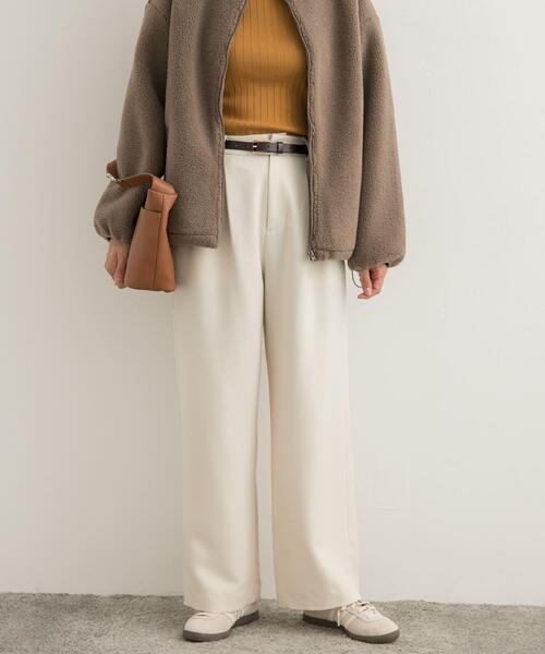 「URBAN RESEARCH DOORS」 パンツ MEDIUM ベージュ レディース_画像4