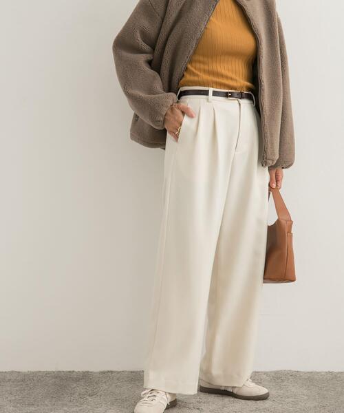 「URBAN RESEARCH DOORS」 パンツ MEDIUM ベージュ レディース_画像8