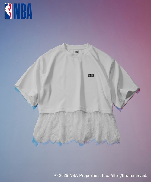 tシャツ 半袖 「NBA」切替T(WOMEN) / 1064229 レディース | LAKOLE | 01