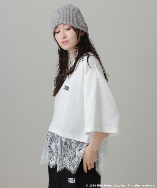 tシャツ 半袖 「NBA」切替T(WOMEN) / 1064229 レディース | LAKOLE | 06
