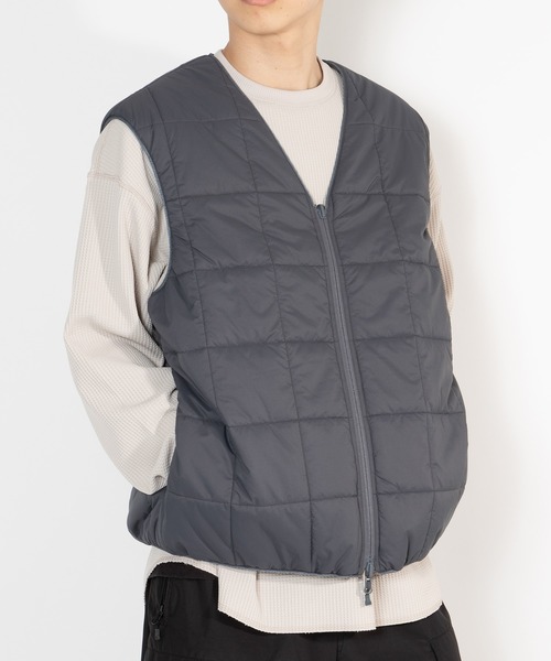 DAIWA PIER39 ダウンベスト リバーシブル 24AW ライトグレー DAIWA PIER39（ダイワ ピア39） ダウンベスト ベスト TECH PERTEX