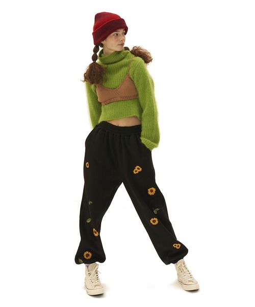 くには 『ODDONEOUT/オッドワンアウト』SUNFLOWER NEEDLEWORK SWEATPANTS / サンフラワー ニードルワーク スウェットパ ZOZOTOWN PayPayモール店 - 通販 - PayPayモール にディテー