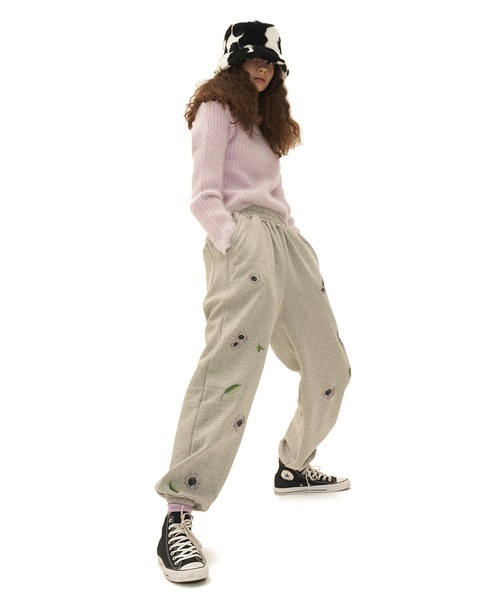 くには 『ODDONEOUT/オッドワンアウト』SUNFLOWER NEEDLEWORK SWEATPANTS / サンフラワー ニードルワーク スウェットパ ZOZOTOWN PayPayモール店 - 通販 - PayPayモール にディテー