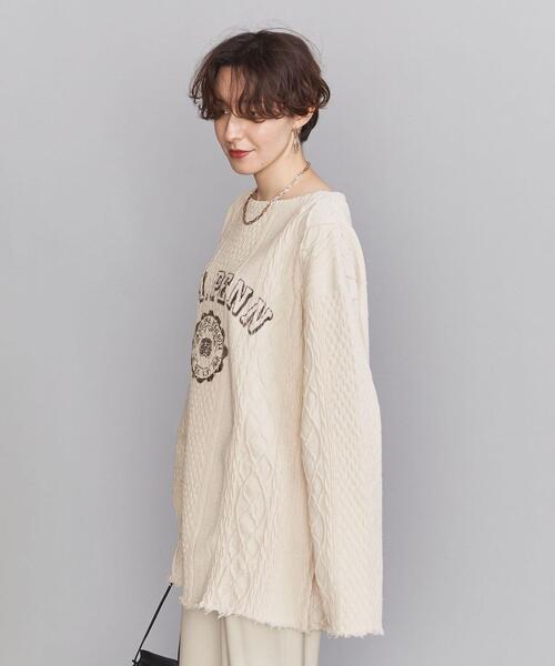 定番豊富な tシャツ Tシャツ <R JUBILEE>コットンケーブルロゴ プルオーバー Ψ ZOZOTOWN PayPayモール店 - 通販 - PayPayモール 特価お得