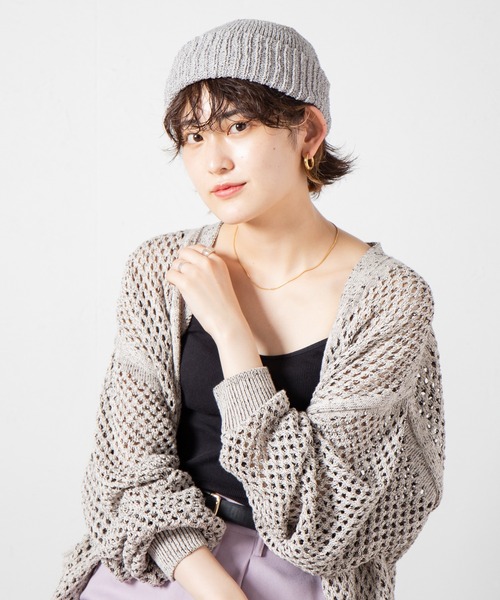 RACAL ニット帽 ニットキャップ Summer Paper Knit Roll Watch