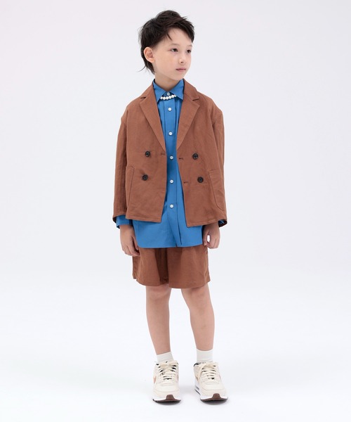 Kith (kidsライン) ⭐︎パッチワーク 半袖シャツ &ショートパンツ ☆25SS☆Kith Crochet Curtis Short (KITH NYC/ハーフ・ショート