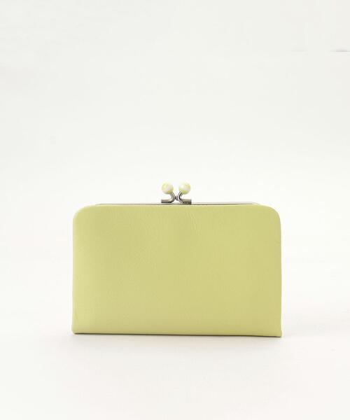 agnes b.（アニエスベー） 財布 レザー がま口 ウォレット ”Irene