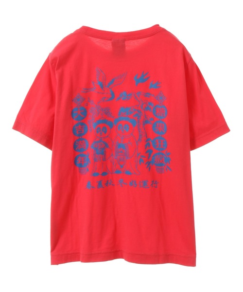 Candy Stripper tシャツ Tシャツ CHINA PEPE レディース メンズ