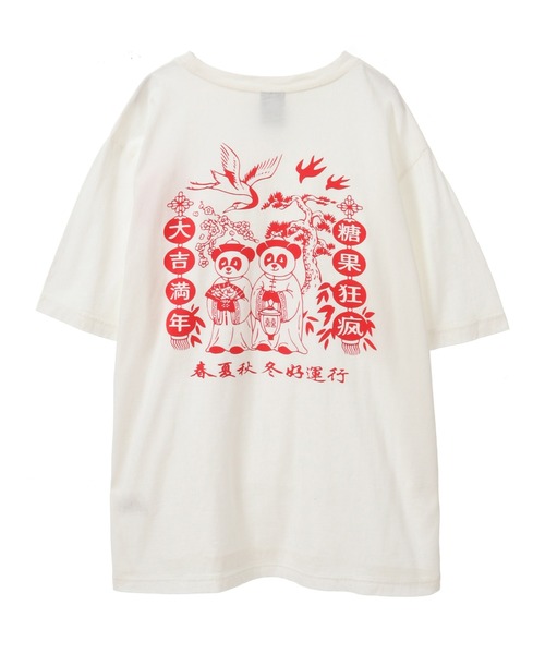 Candy Stripper（キャンディーストリッパー） tシャツ 半袖 CHINA PEPE