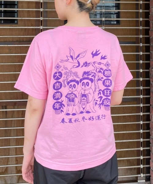 Candy Stripper（キャンディーストリッパー） tシャツ 半袖 CHINA PEPE
