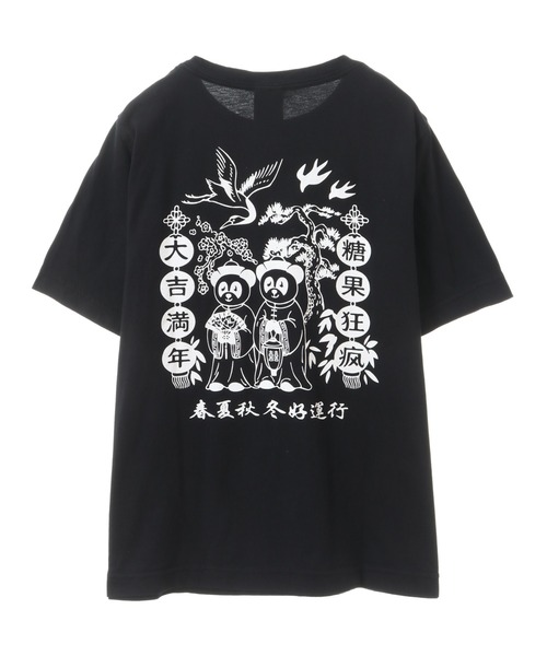 Candy Stripper（キャンディーストリッパー） tシャツ 半袖 CHINA PEPE