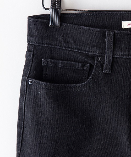Levi's ブラック ストレートフレアデニム　ウィメンズ Levi's ジーンズ デニム デニムパンツ Levi's/リーバイス 70'S