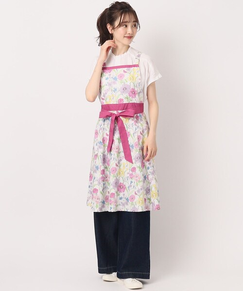 LAURA ASHLEY（ローラアシュレイ） エプロン 「70周年セレブ