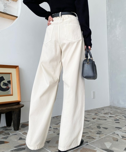 限定　GO TO HOLLYWOOD デニム　ラップ　デニム　パンツ　01 美品 moment+ ジーンズ デニム デニムパンツ 「累計販売枚数1万枚突破