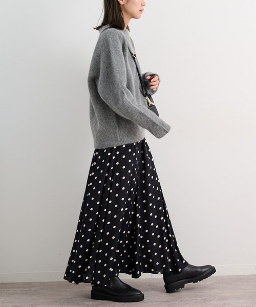 JOURNAL STANDARD relume スカート 「追加3」ドットプリント